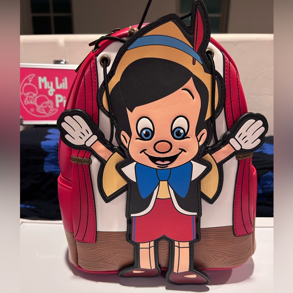 Loungefly Pinocchio Mini Backpack
